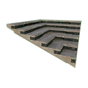 Half Stairs Inwards Corner