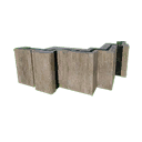 Half Rounded Wall