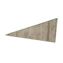 Half Triangle Wall Bottom Right