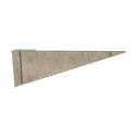 Half Triangle Wall Top Left