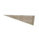 Wide Wall Triangle Top Right