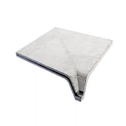 Angled Roof Inwards Corner