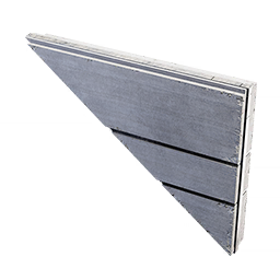 Triangle Wall Top Right