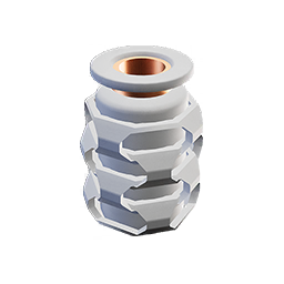 CHOAM Short White Vase