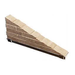 Half Triangle Wall Bottom Right