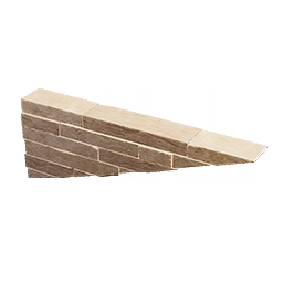 Half Triangle Wall Top Right